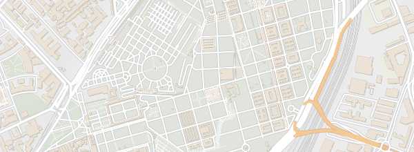 Map of Verano Cemetery