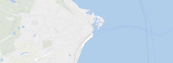 Map of Helsingør