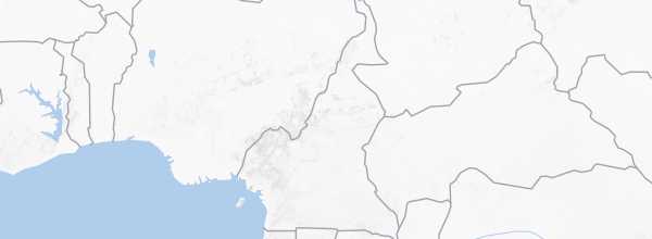 Map of Cameroon