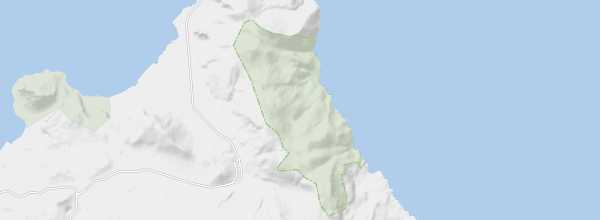 Map of Zingaro Nature Reserve