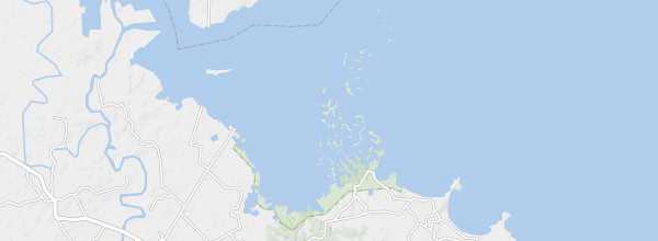 Map of Hundred Islands National Park
