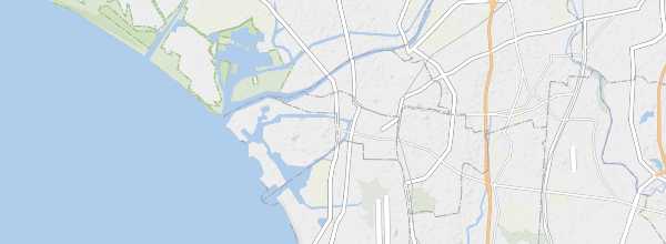 Map of Tainan
