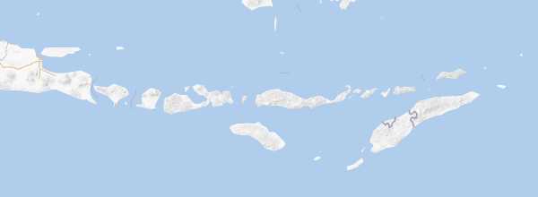 Map of Lesser Sunda Islands