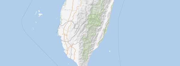 Map of Chungyang Mountains