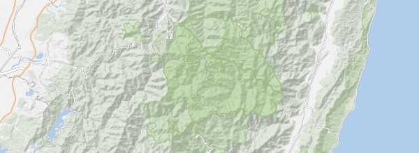 Map of Yushan National Park