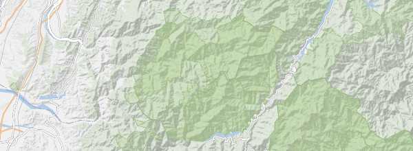 Map of Shei-Pa National Park