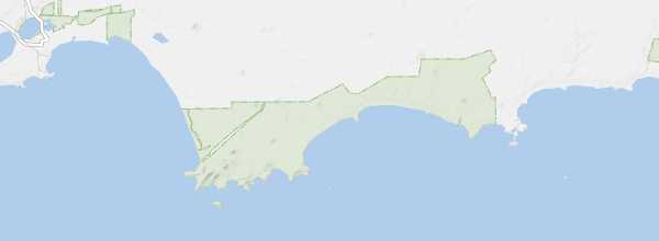 Map of Cape Le Grand National Park
