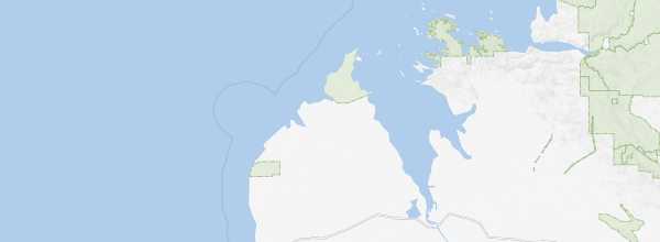 Map of Dampier Peninsula