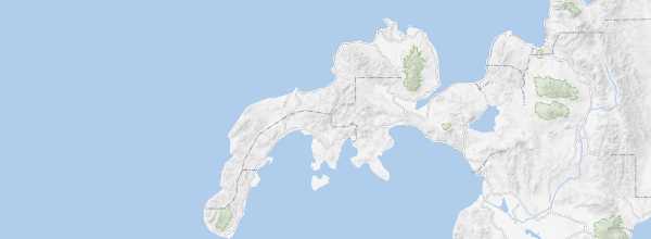 Map of Zamboanga Peninsula