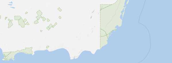 Map of Cape Arid National Park