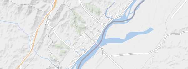 Map of Dandong