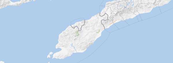 Map of West Timor