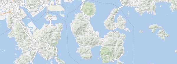 Map of Namhae