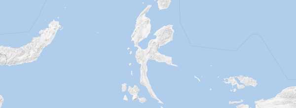 Map of Halmahera