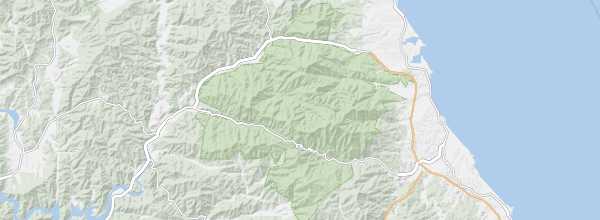 Map of Seoraksan National Park