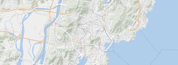 Map of Busan