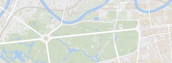Map of Tiergarten