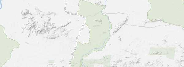 Map of Bénoué National Park