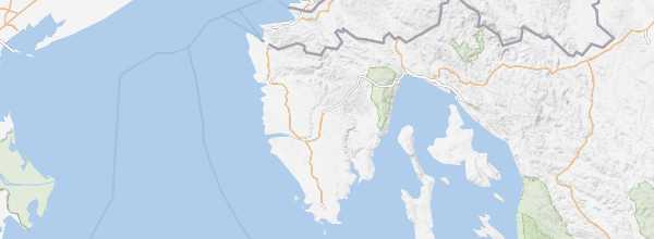 Map of Istria