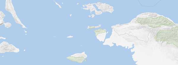 Map of Raja Ampat