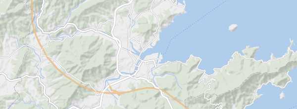 Map of Usuki