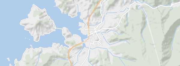 Map of Uwajima