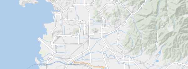 Map of Matsuyama