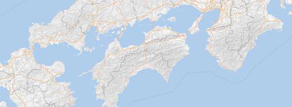 Map of Shikoku 88 Temple Pilgrimage