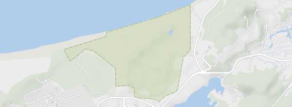 Map of Tottori Sand Dunes