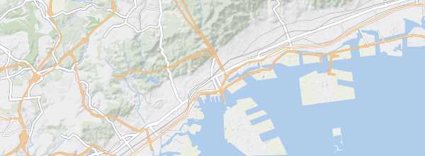 Map of Kobe