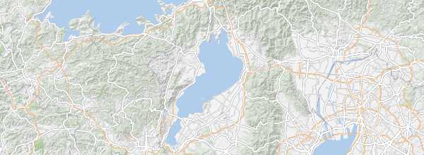 Map of Lake Biwa