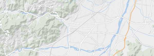 Map of Nagano