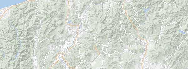Map of Joshin'etsukogen National Park