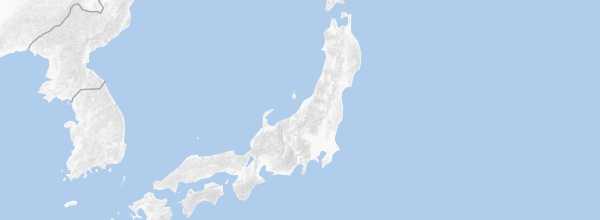 Map of Honshu