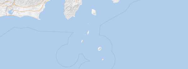 Map of Izu Archipelago