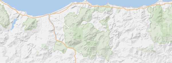 Map of Madonie Regional Nature Park