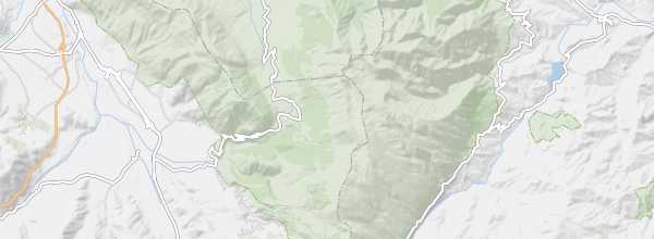 Map of Majella National Park