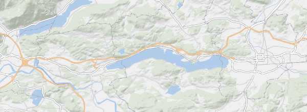 Map of Lake Wörthersee