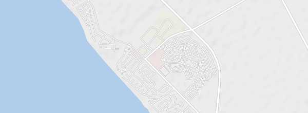 Map of Henties Bay