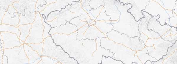 Map of Bohemia