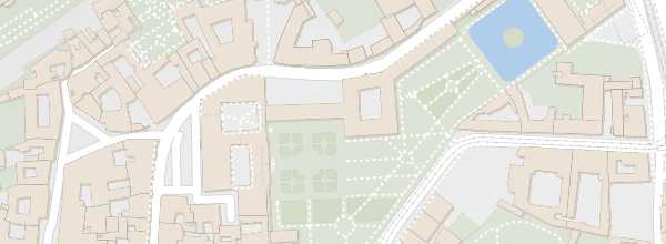 Map of Wallenstein Palace Gardens