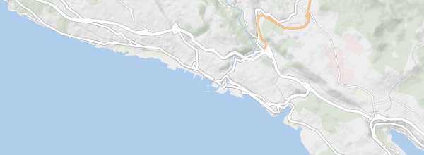 Map of Rijeka