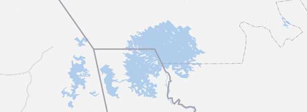 Map of Lake Chad