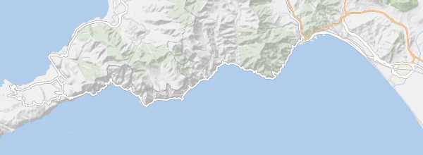 Map of Amalfi Coast