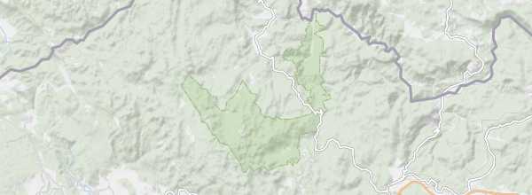 Map of Risnjak National Park