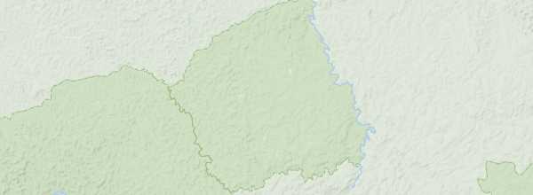 Map of Boumba Bek National Park