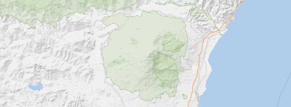 Map of Mount Etna