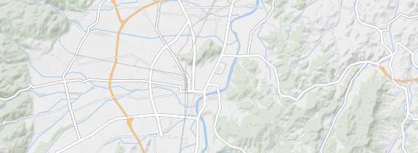 Map of Fukushima