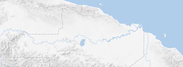 Map of Sepik River
