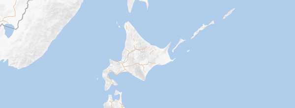 Map of Hokkaido